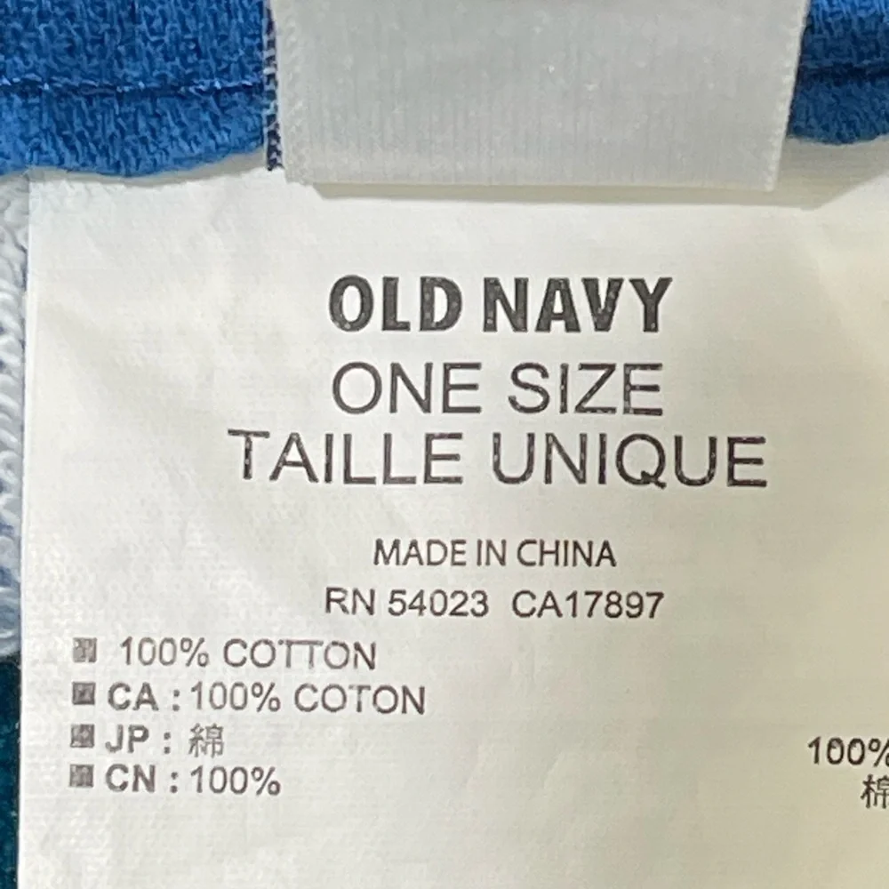 Old Navy Printed Logo Terry 28” X 58” Beach Towe